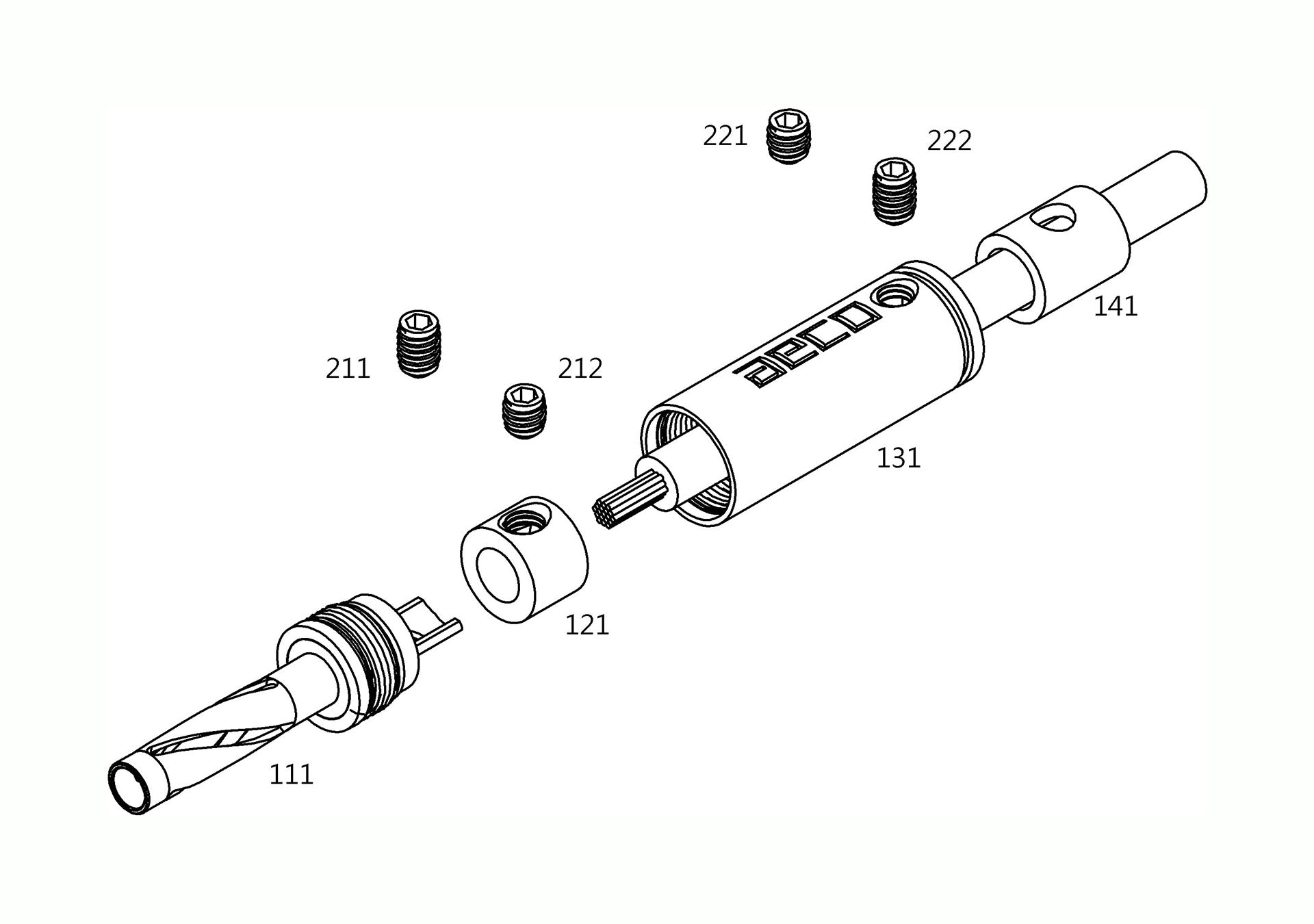 Banana Plug ABP-1111 Gold Plated - aeco