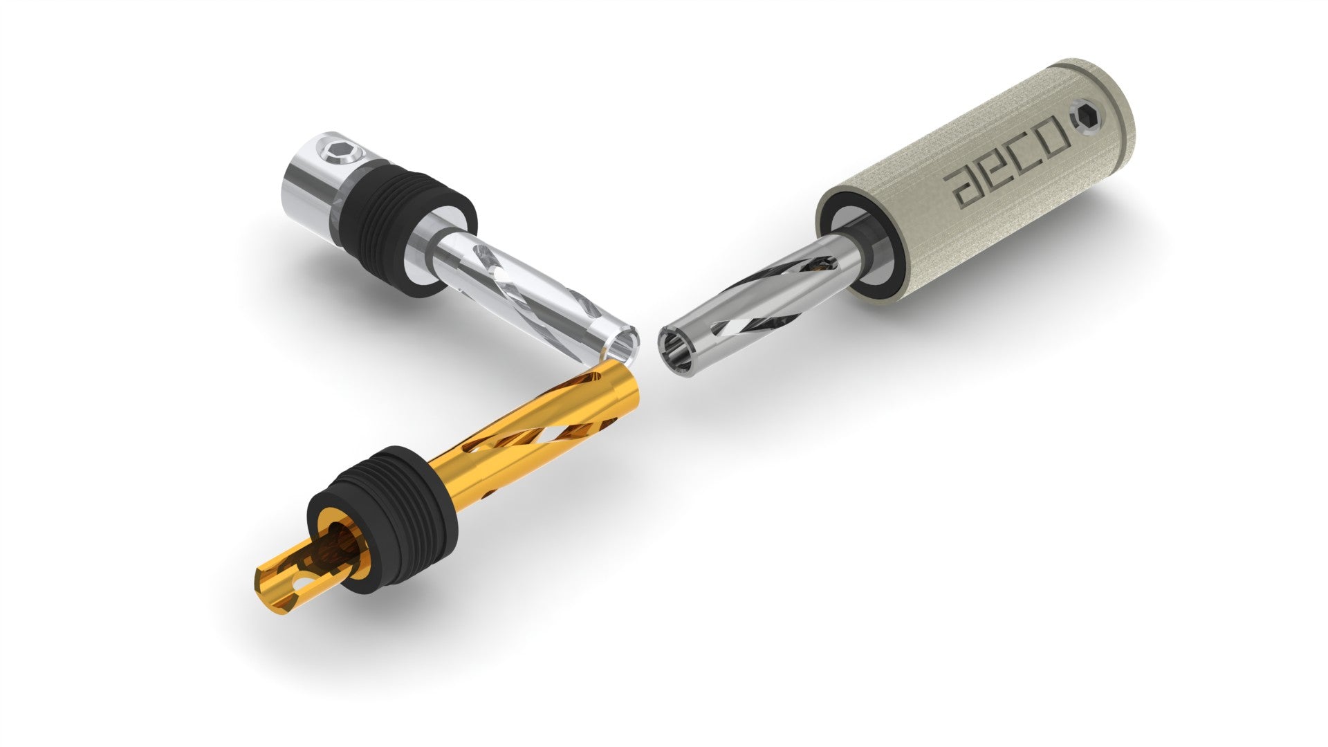 Banana Plug ABP-1111 Gold Plated - aeco
